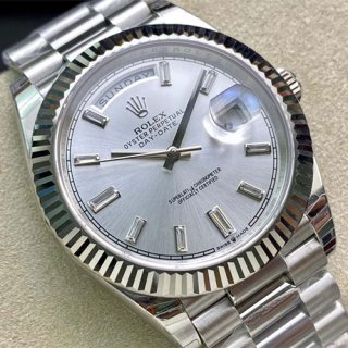 ROLEX 228239A デイデイト 40mm シルバー 3255自動巻 最N級 ROLEX 228239A デイデイト 40mm シルバー 3255自動巻 最N級
