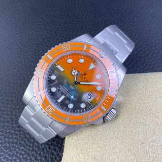 ROLEX サブマリーナー DIWカスタム Persimmon 40mm 3135 ROLEX サブマリーナー DIWカスタム Persimmon 40mm 3135