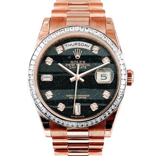ROLEX 118395BR デイデイト 36mm フェライト 10Pダイヤ ROLEX 118395BR デイデイト 36mm フェライト 10Pダイヤ