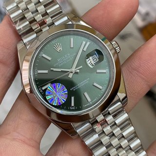 ROLEX M126300 デイトジャスト 41mm ミントグリーン 最安値 ROLEX M126300 デイトジャスト 41mm ミントグリーン 最安値