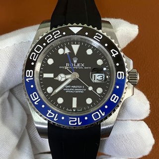 ROLEX GMTマスター II 126710BLNR 針単独調整 ラバーベルト ROLEX GMTマスター II 126710BLNR 針単独調整 ラバーベルト