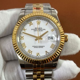 ROLEX 126333 デイトジャスト 41mm ホワイトローマ 保証付き ROLEX 126333 デイトジャスト 41mm ホワイトローマ 保証付き