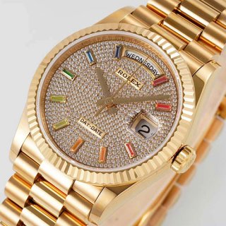 ROLEX m128238 デイデイト 36mm Rainbow 全面ダイヤ ROLEX m128238 デイデイト 36mm Rainbow 全面ダイヤ