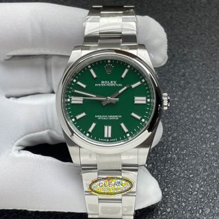 ROLEX 124300 41mm グリーン 国内大人気 ROLEX 124300 41mm グリーン 国内大人気