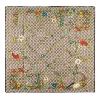 グッチ 新作スカーフ 90cm x 90cm