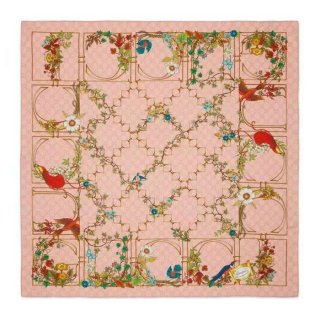 グッチ 新作スカーフ 90cm x 90cm