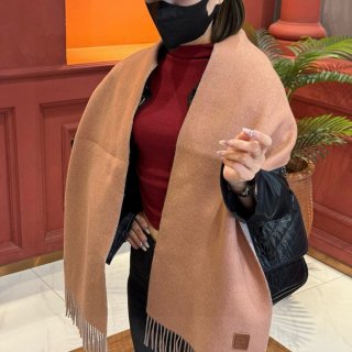 ロエベ カップル向けスカーフ 30x164