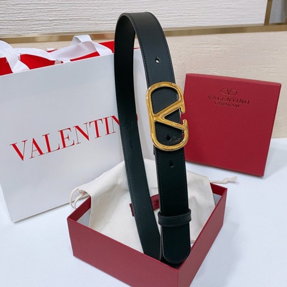 ヴァレンティノ メンズ ベルト Vロゴ 3cm