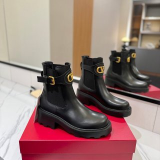【VALENTINO】VLOGOブーツレディース