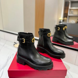 【VALENTINO】VLOGOブーツレディース