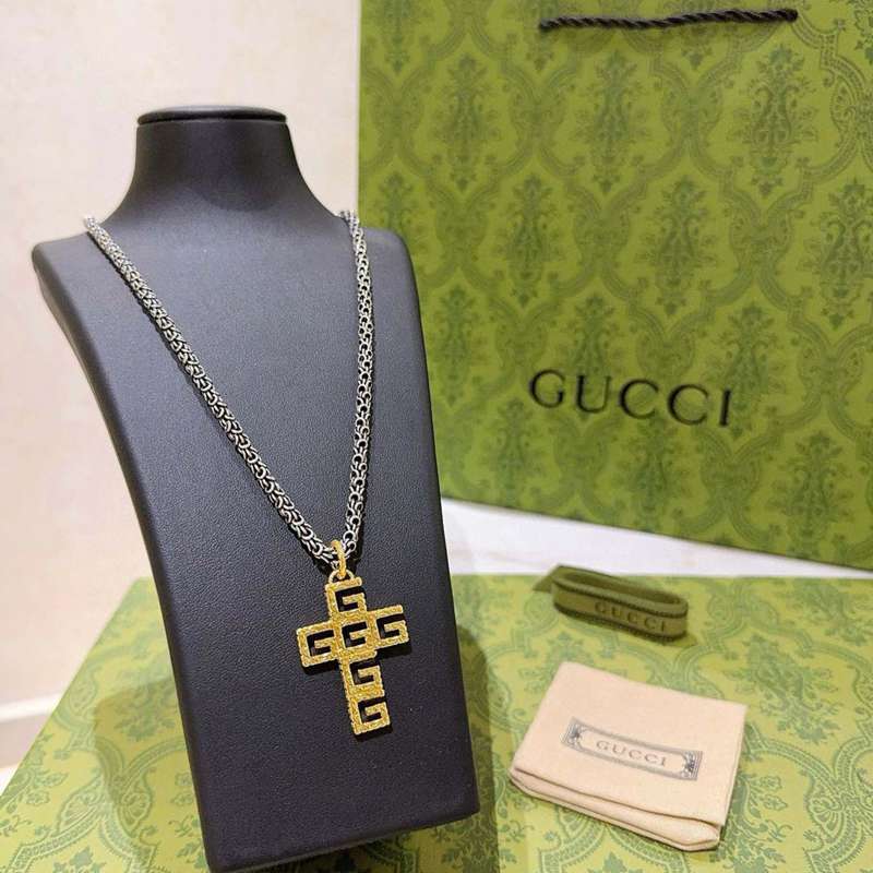 2024グッチネックレスペンダント2501YXSSJ105-GU048