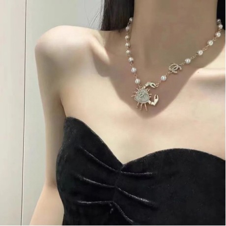 2024シャネルネックレスペンダント2501YXSSJ85-CH034