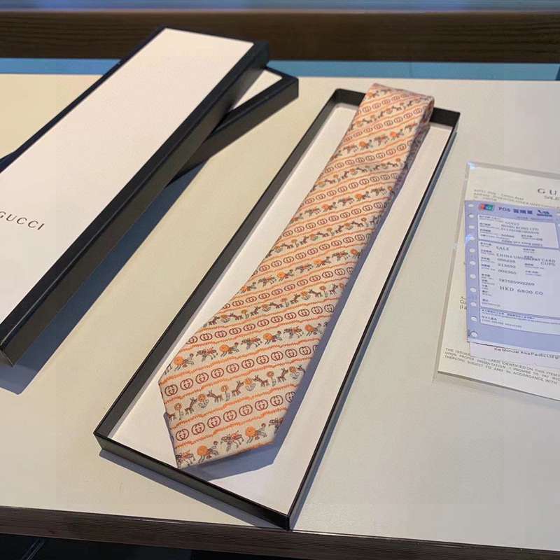 グッチ品質がよい専門店シルクTieネクタイ紳士2302BKJ115-GU2966
