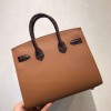 オーダーエルメストリヨンクレマンスバーキン20-25-30CM写真色-金具シルバー2023AMBirkin-0290