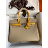 オーダーエルメス手作りBeeswaxthreadバーキン25-30写真色-金具シルバー2023AMBirkin1400-0262