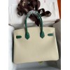 オーダーエルメス手作りBeeswaxthreadバーキン25-30写真色-金具シルバー2023AMBirkin1400-0265