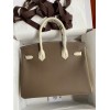 オーダーエルメス手作りBeeswaxthreadバーキン25-30写真色-金具シルバー2023AMBirkin1400-0267