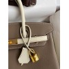 オーダーエルメス手作りBeeswaxthreadバーキン25-30写真色-金具シルバー2023AMBirkin1400-0267