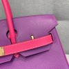 オーダーエルメス手作りBeeswaxthreadバーキン25-30写真色-金具ゴールド2023AMBirkin1400-0273