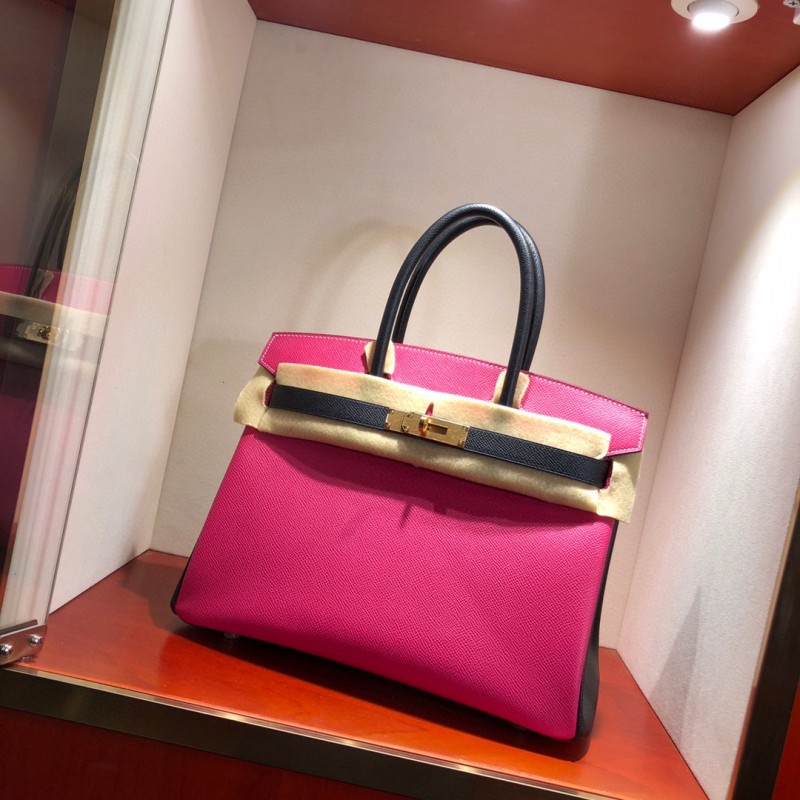 オーダーエルメス手作りBeeswaxthreadバーキン25-30写真色-金具ゴールド2023AMBirkin1400-0274