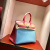 オーダーエルメス手作りBeeswaxthreadバーキン25-30写真色-金具シルバー2023AMBirkin1400-0276