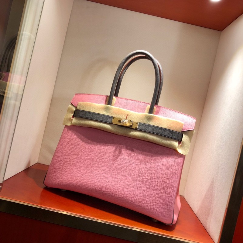 オーダーエルメス手作りBeeswaxthreadバーキン25-30写真色-金具ゴールド2023AMBirkin1400-0278