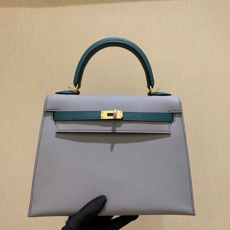 優れた品質と低価格エルメスケリー25CM手作りEpsom写真色-金具ゴールド2023AMkelly-0032