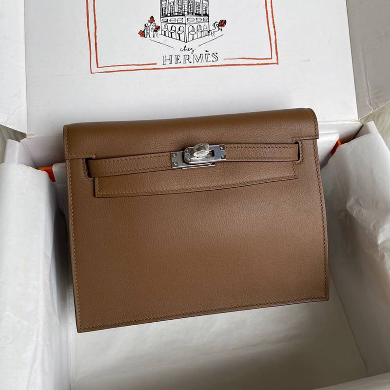 魅力全開高品質エルメスケリー22DanSe手作りBeeswaxthread写真色-金具シルバー2023AMkelly-1100-10