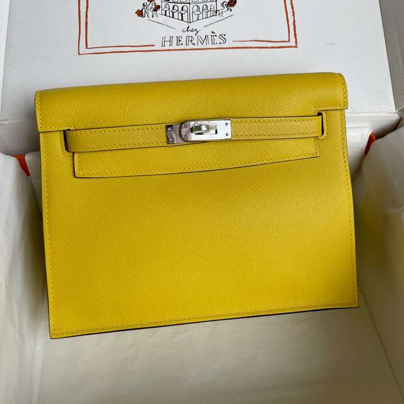 に新商品エルメスケリー22DanSe手作りBeeswaxthread写真色-金具シルバー2023AMkelly-1100-12