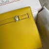 に新商品エルメスケリー22DanSe手作りBeeswaxthread写真色-金具シルバー2023AMkelly-1100-12