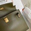 爆発人気商品エルメスケリーDanSe22手作りBeeswaxthread写真色-金具ゴールド2023AMkelly-1100-1