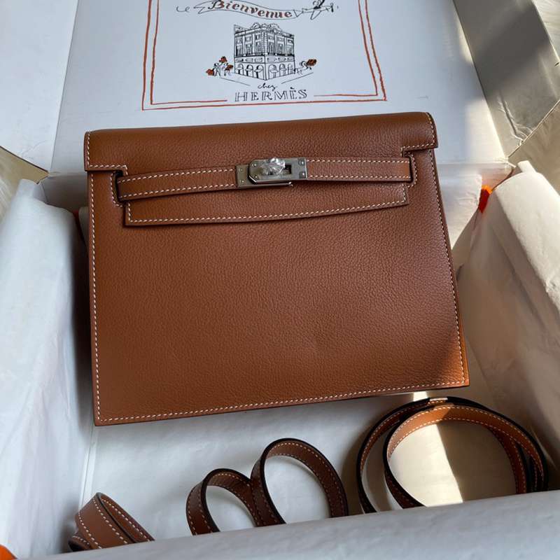 飛ぶように売れるエルメスケリー22DanSe手作りBeeswaxthread写真色-金具シルバー2023AMkelly-1100-20
