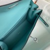 海外人気商品エルメスケリー22DanSe手作りBeeswaxthread写真色-金具シルバー2023AMkelly-1100-5