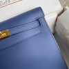 新作を海外通販エルメスケリーDanSe22手作りBeeswaxthread写真色-金具ゴールド2023AMkelly-1100-9