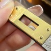 Allhandmadeエルメスminiケリー19全手作り写真色-金具ゴールド2023HYKelly-0305