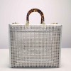 上品志向のフェンディSunshine35cm2WAYハンドバッグ2304A000J1050-FD8372