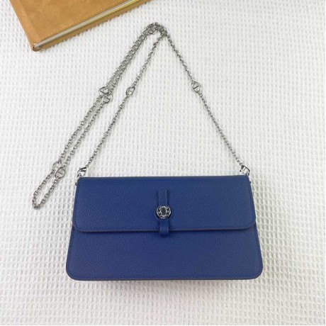 【安心保証】エルメスチェーンショルダーバッグシルバー金具2305YXJJ120-388-1-3