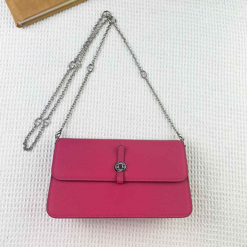 【安心保証】エルメスチェーンショルダーバッグシルバー金具2305YXJJ120-388-1-4