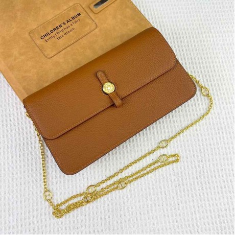エルメス女性必見のチェーンショルダーバッグゴールド金具2305YXJJ120-388-2-21