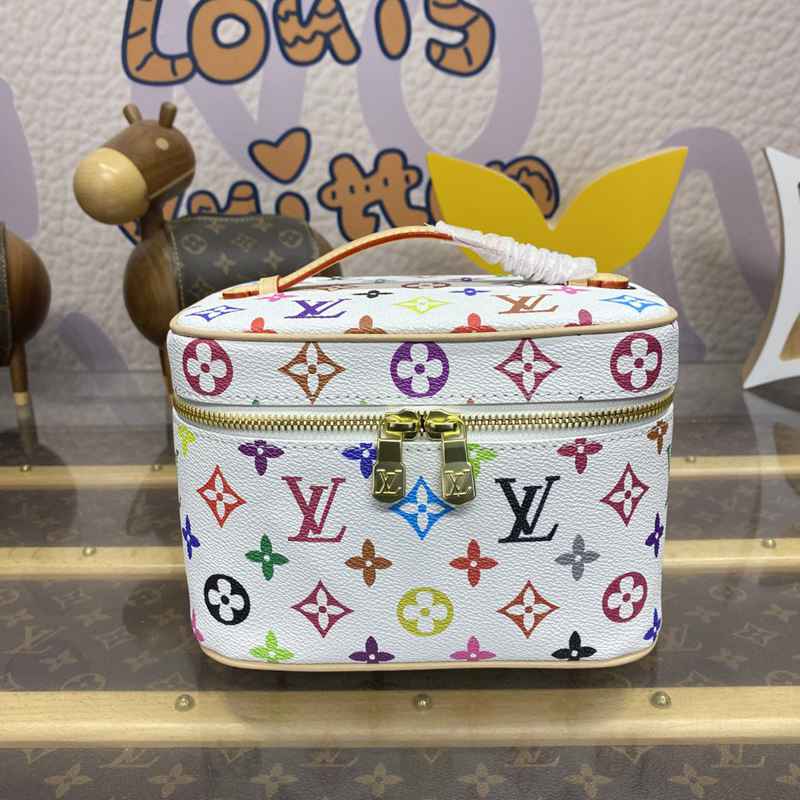 2025超美品質ルイヴィトン×村上隆定番財布化粧鞄2502HOJ000-M13747-1