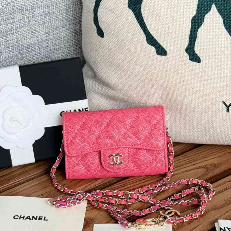 25SS新品シャネル財布斜め挂けバッグ2503LYSJ180-CHA81081-3