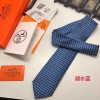 エルメス極美品シルクTieネクタイ紳士メンズ2302AAAAJ110-HE2984
