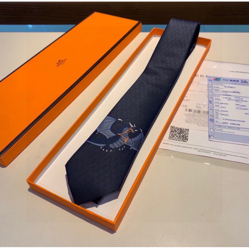 エルメス爆発高品質シルクTieネクタイ紳士メンズ2302BKJ115-HE2989