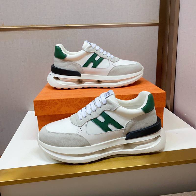 エルメス2024スニーカーレースアップ男性2406ZZJ240-HE6420
