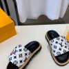 【靴】夏新作ルイヴィトン2024サンダル-ミュール男女兼着2407DSJ240-LU71640