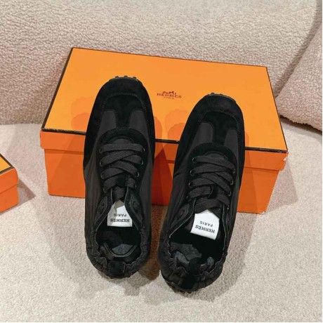 24SS靴エルメススニーカシューズ男女兼着2407HYJ000-HE7510