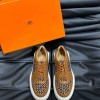 24SS靴エルメススニーカシューズ男性2407HYJ260-HE7506