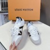 2025SSルイヴィトンスニーカー-レースアップ女着2412DSJ310-LU2761