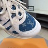 2025SSルイヴィトンスニーカー-レースアップ男女兼着2412DSJ350-LU2739