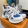 2025SSルイヴィトンスニーカー-レースアップ男女兼着2412DSJ350-LU2739